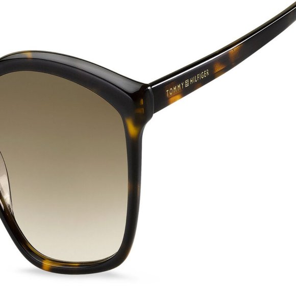 Tommy Hilfiger Rectangle Havana Acetate Frame main image 4